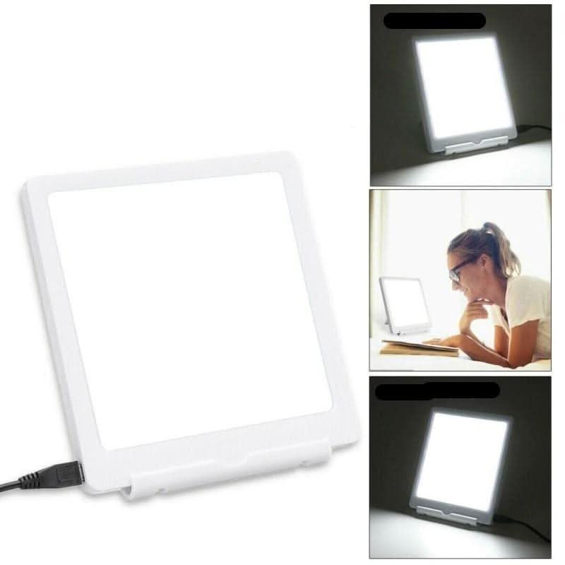 Lámpara LED Ajustable AuroraGlow Con 6000 Lux O 10000 Lux Para Un Día Más Brillante