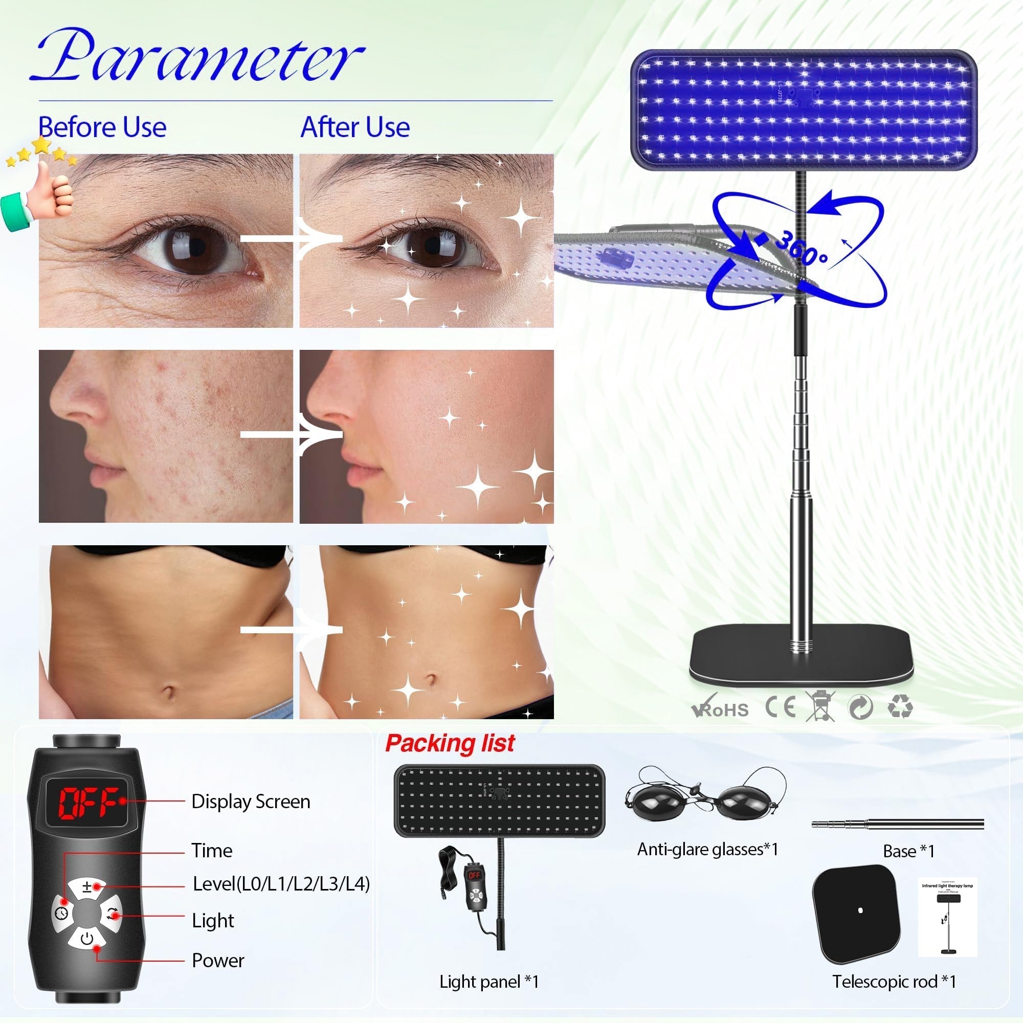 Model 2.5 Pro Edition Home Indoor Tanning Lamp System