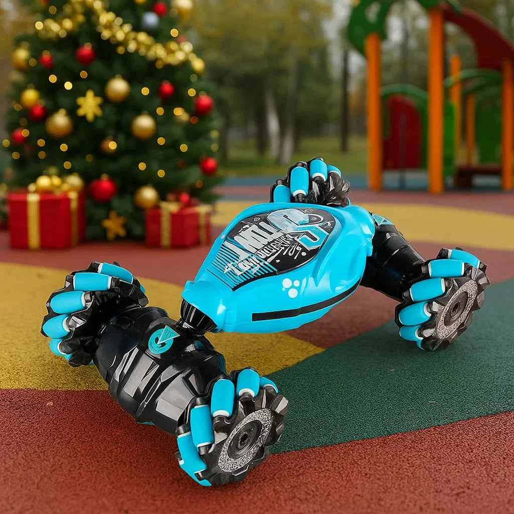 FluxRover Remote Control Car With LED Illumination, Gesture Sensing, And 360 Degree Turn