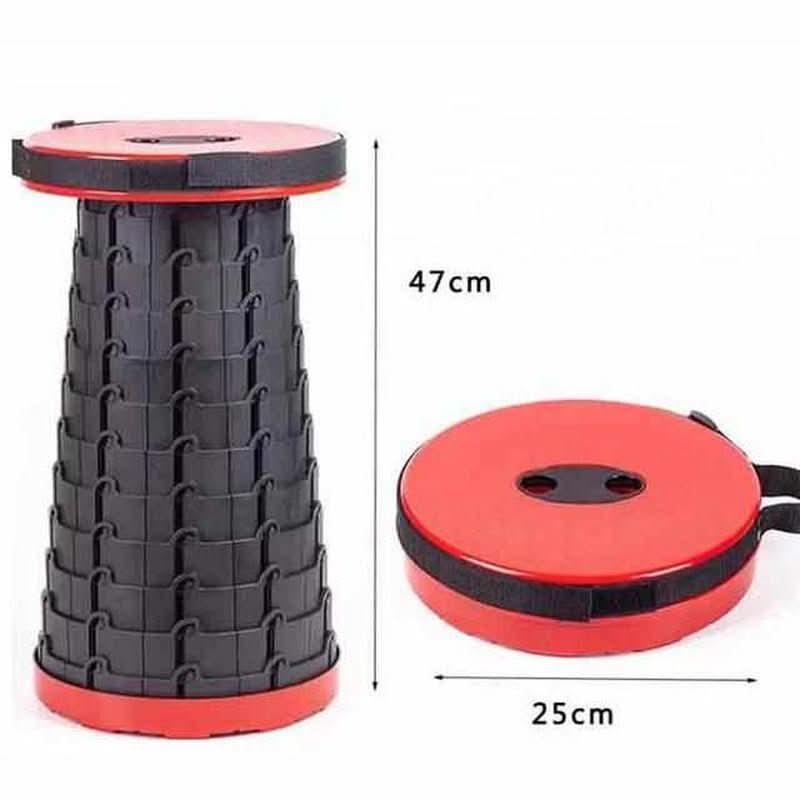 Taburete telescópico TrailFlex para uso interior o exterior
