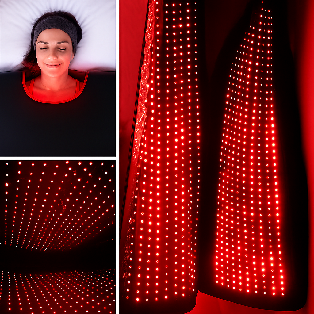 حصيرة ضوء أحمر كاملة للجسم NovaThera Pro مع 3600 مصباح LED