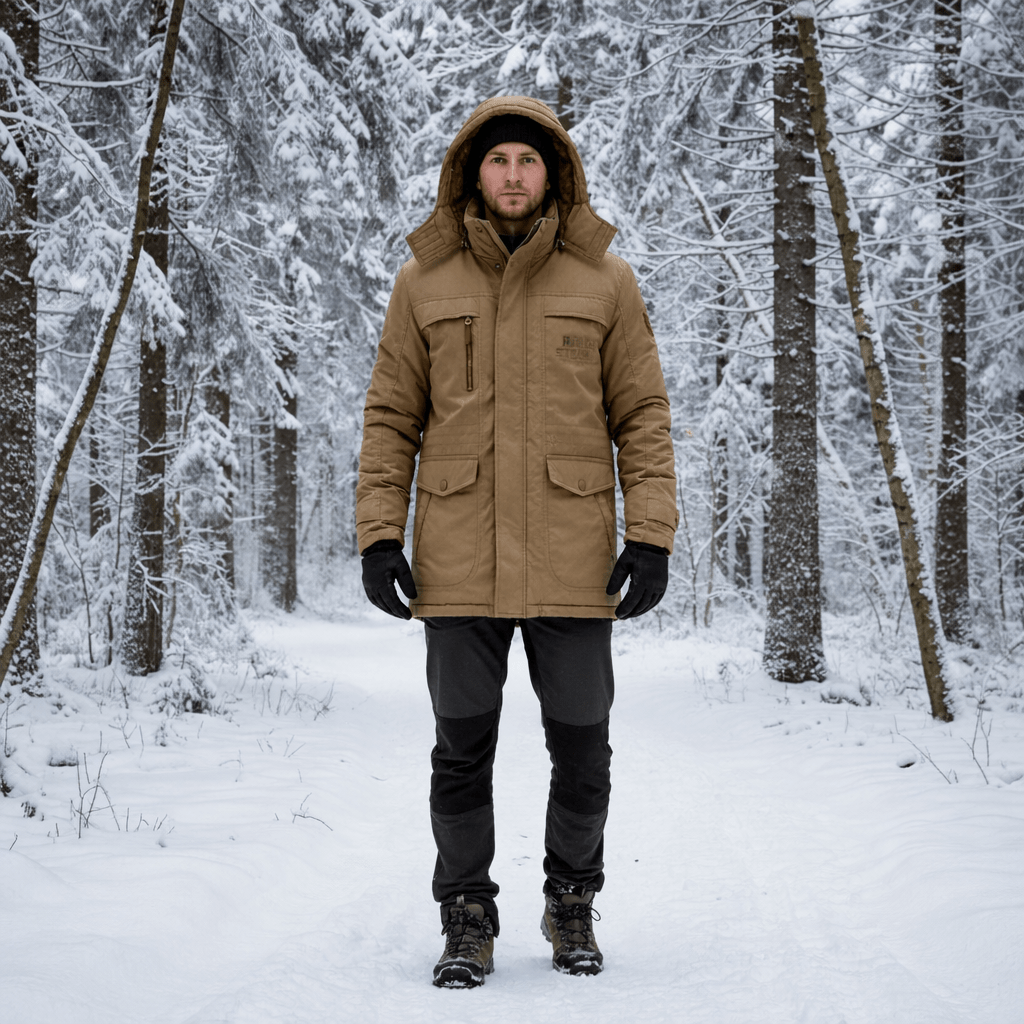 NordicPeak Insulated Winter Parka for Cold Weather Wear