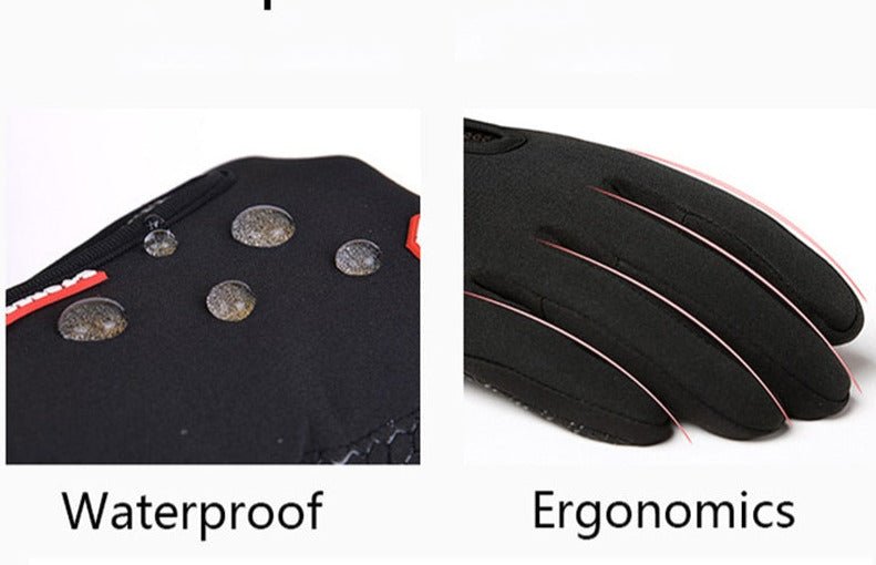 Varme vinterhandsker med isoleret design til daglig brug
