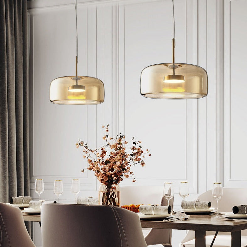 Lampa wisząca Astra Glass do salonu i sypialni