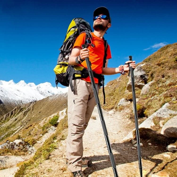 Bastón de Senderismo Táctico Versátil SummitPulse para Aventuras de Supervivencia