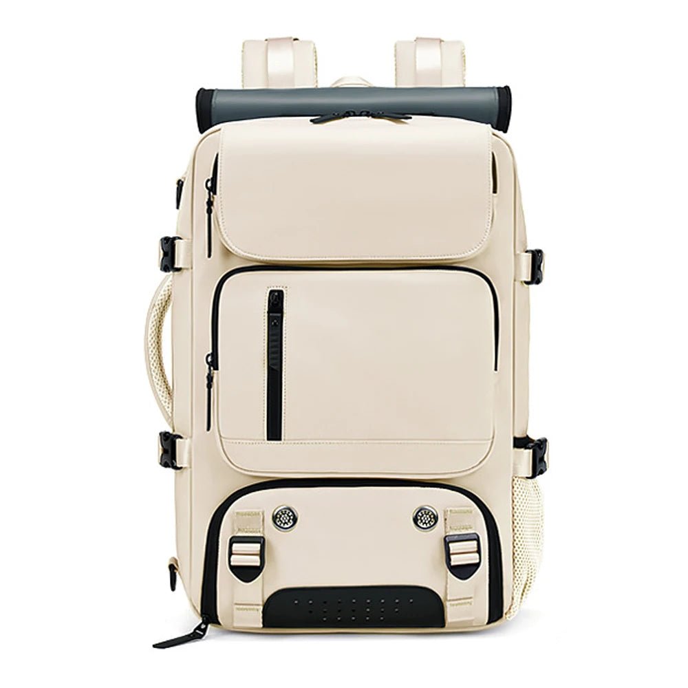 TRAVELMAX Pack – Waterproof Travel Backpack with USB Port, Shoe Compartment & Anti-Theft Pocket