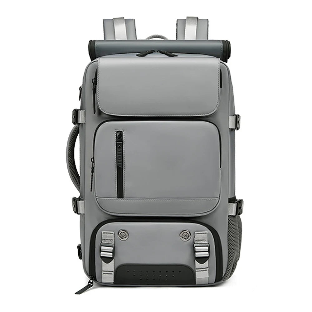 TRAVELMAX Pack – Waterproof Travel Backpack with USB Port, Shoe Compartment & Anti-Theft Pocket