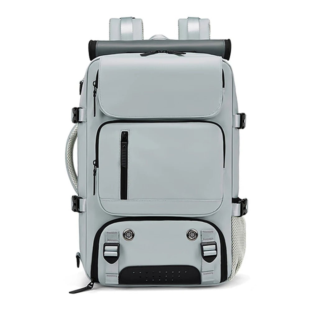 TRAVELMAX Pack – Waterproof Travel Backpack with USB Port, Shoe Compartment & Anti-Theft Pocket
