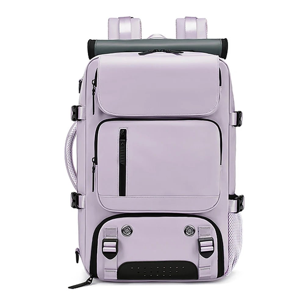 TRAVELMAX Pack – Waterproof Travel Backpack with USB Port, Shoe Compartment & Anti-Theft Pocket
