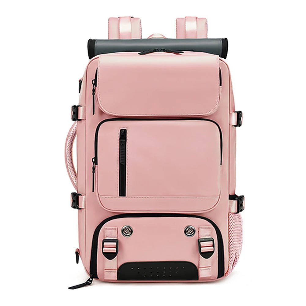 TRAVELMAX Pack – Waterproof Travel Backpack with USB Port, Shoe Compartment & Anti-Theft Pocket