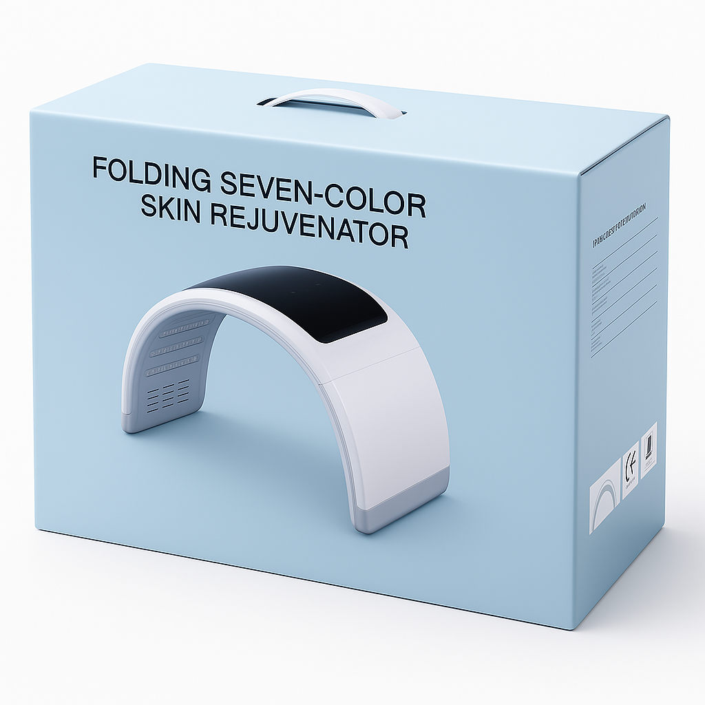 Masque PDT avec sept couleurs pour le rajeunissement de la peau jeune