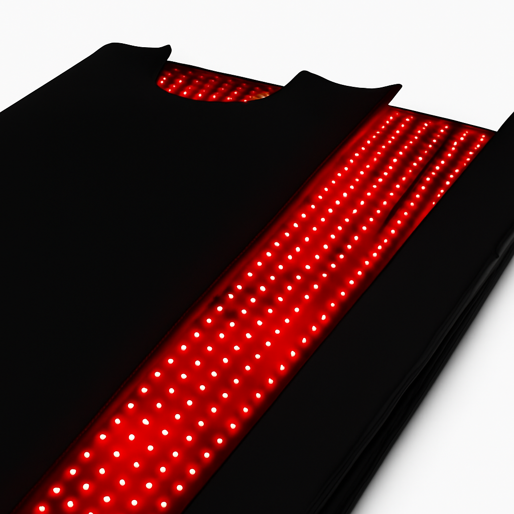 Tappetino per tutto il corpo con luce rossa dotato di 2320 LED a 660nm e 850nm