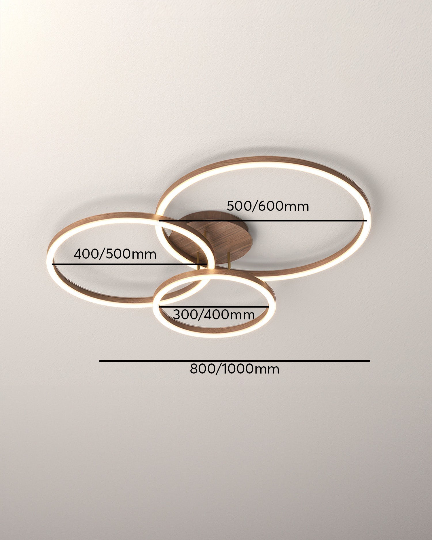 Aurion Geometrische LED-Deckenleuchte für moderne Innenräume