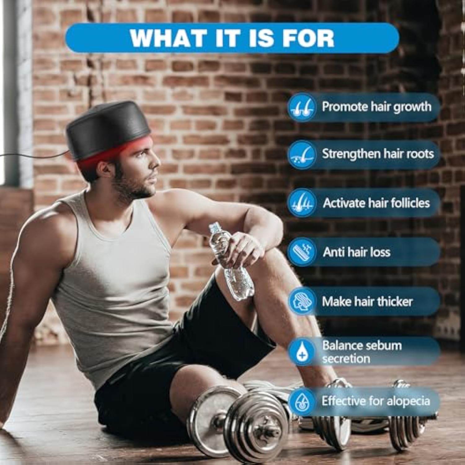 1.0 Pro Edition Laser Cap For Scalp Use Daily Wear