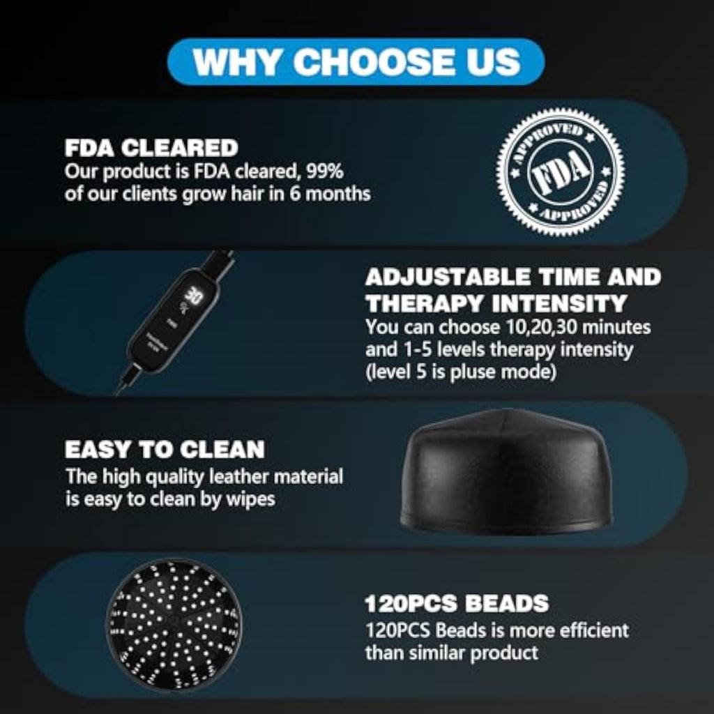 1.0 Pro Edition Laser Cap For Scalp Use Daily Wear