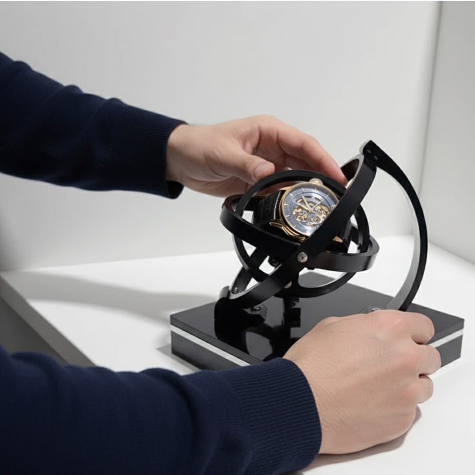 AstraWind Automatic Timepiece Winder For Mechanical Watches