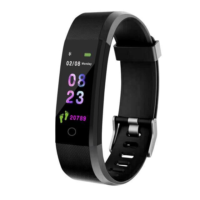 Bracelet de fitness étanche avec suivi de la fréquence cardiaque et moniteur de pression artérielle