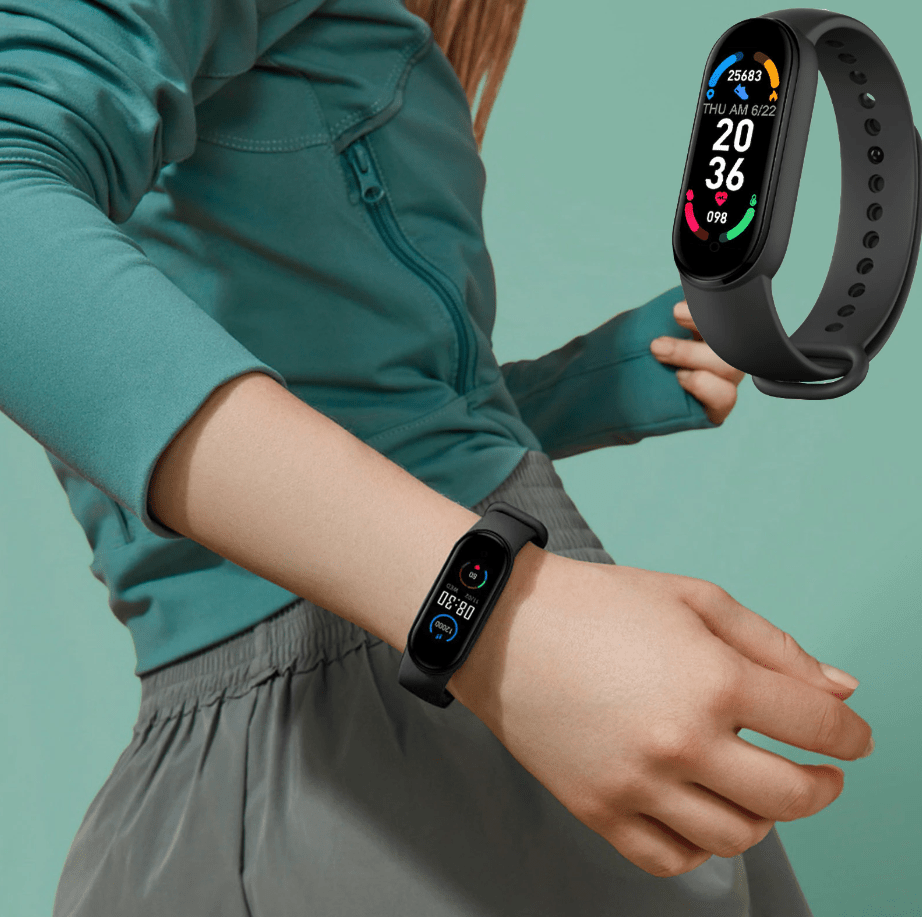 AeroPulse Smartwatch med Bluetooth og fitness-tracking