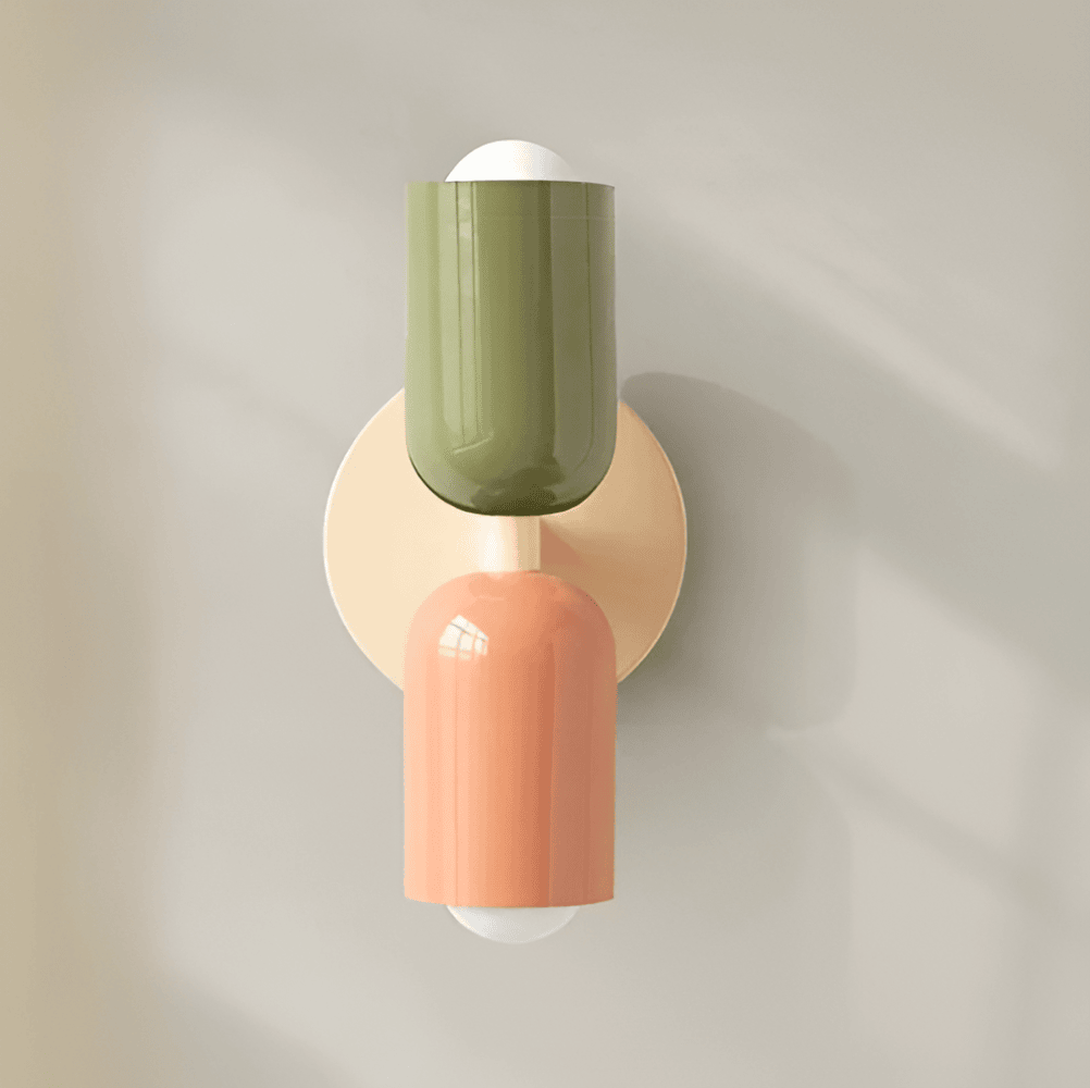 Lampada da parete moderna Lumora con luce LED calda per interni