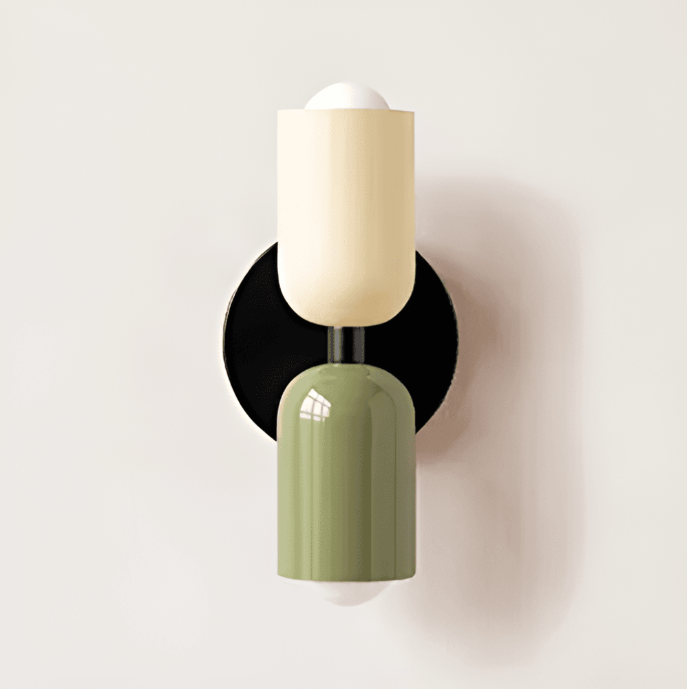 Lampada da parete moderna Lumora con luce LED calda per interni