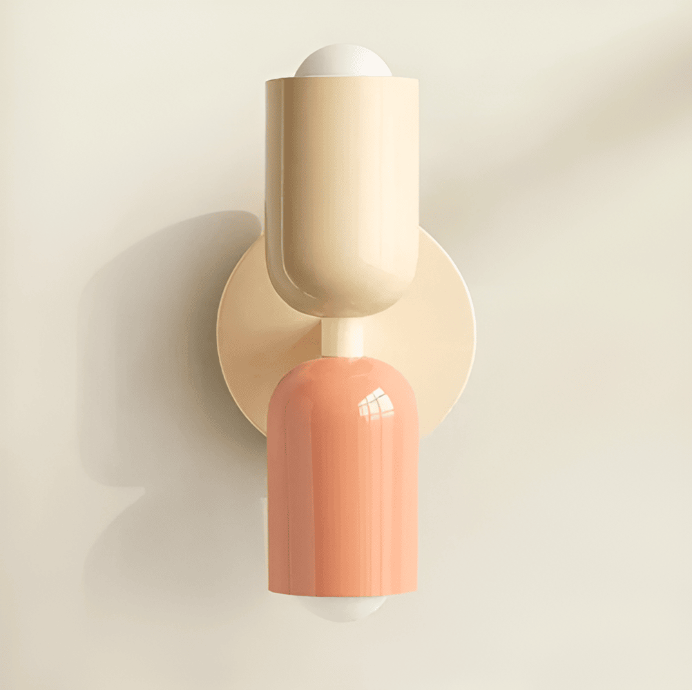 Lampada da parete moderna Lumora con luce LED calda per interni