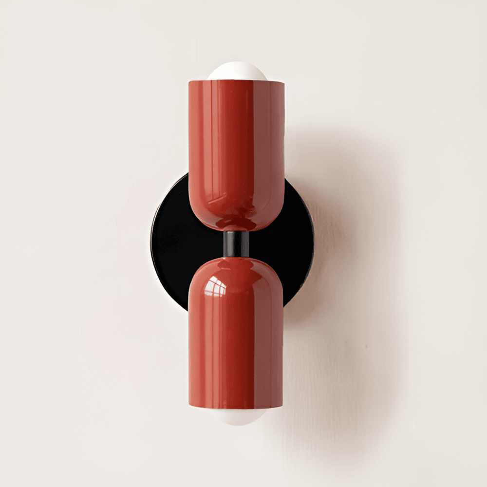 Lampada da parete moderna Lumora con luce LED calda per interni