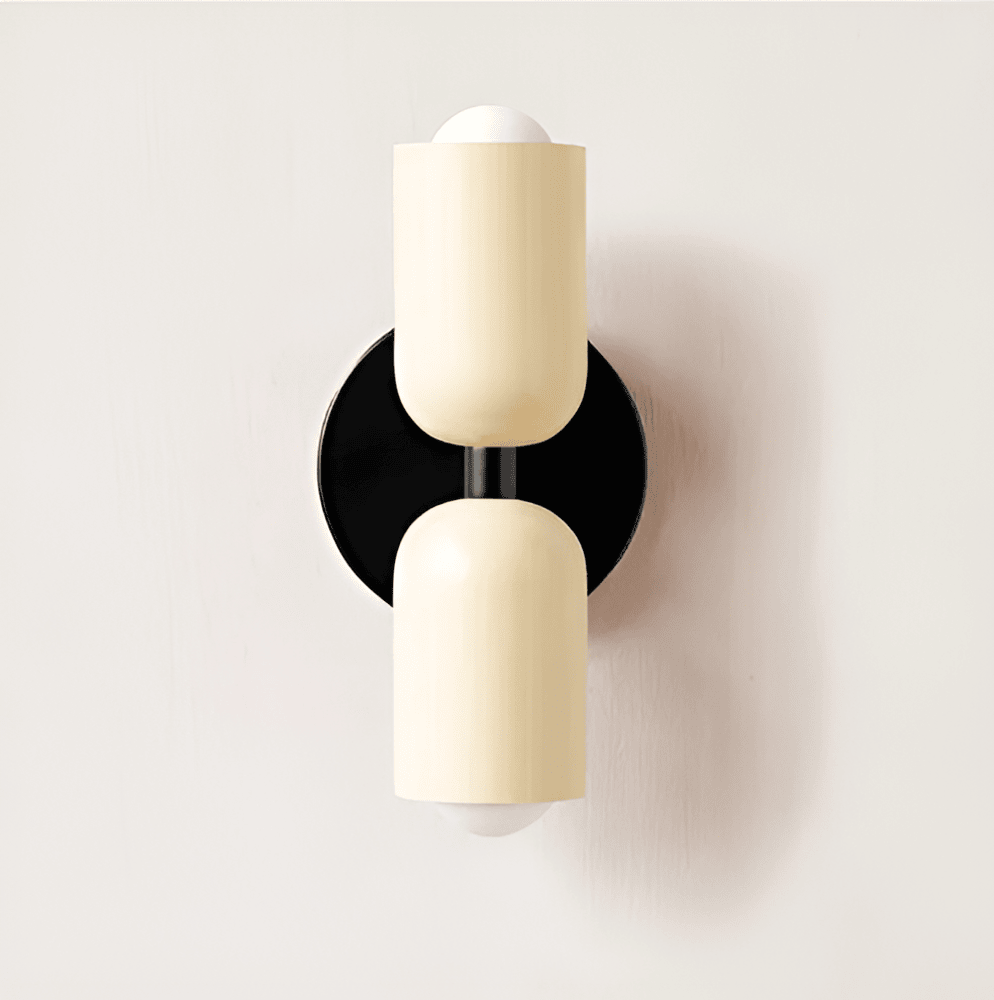 Lampada da parete moderna Lumora con luce LED calda per interni