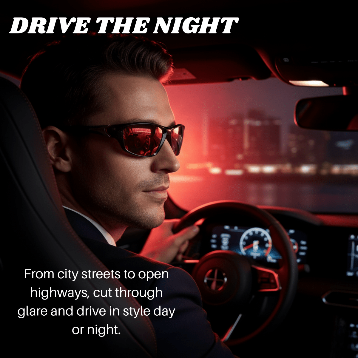 NovaShade Sunglasses With Polarized Lenses And Rubber Grips For Outdoors