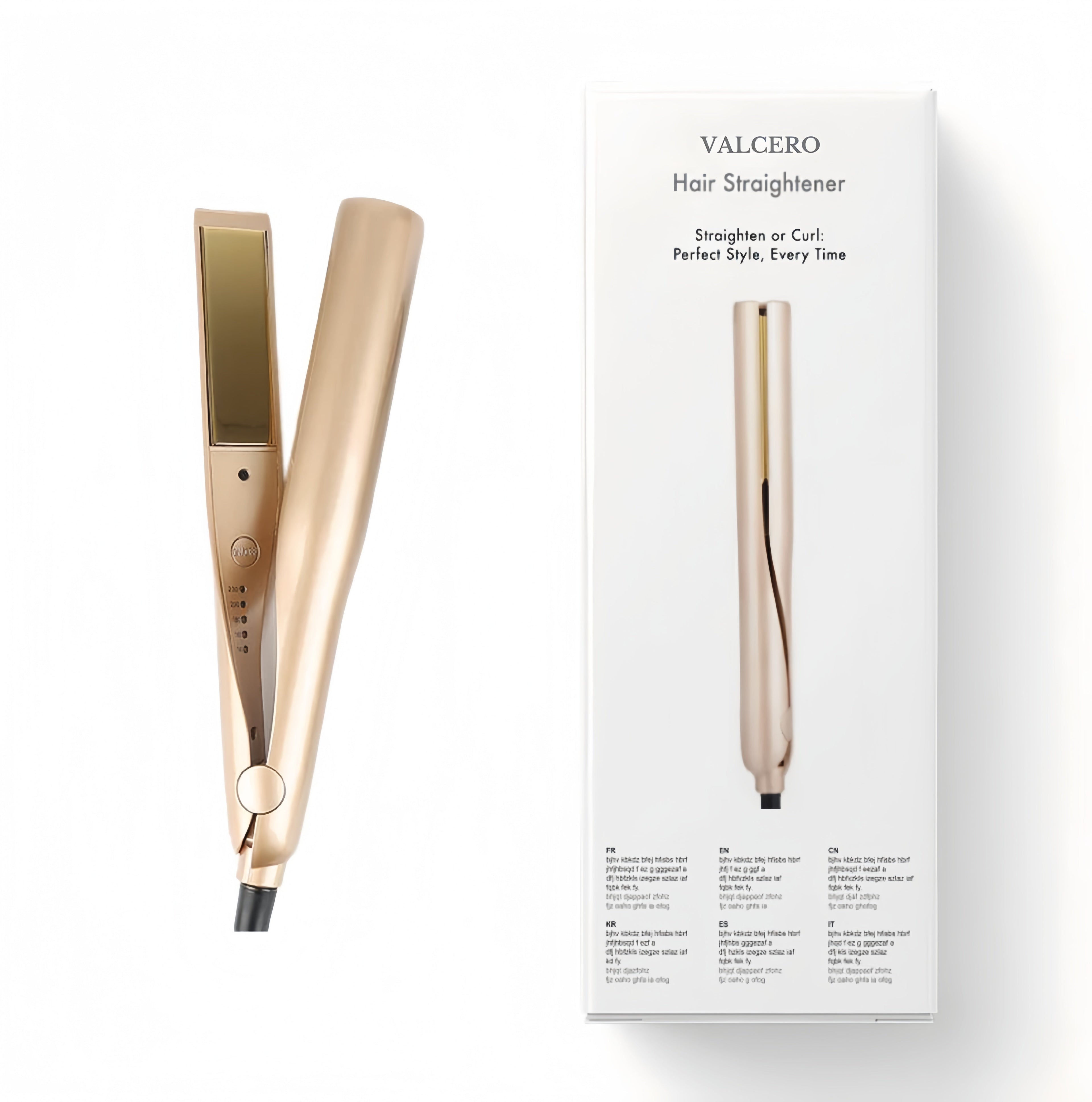NovaBeam 2-In-1 Hair Styling Tool For Straightening Or Curling