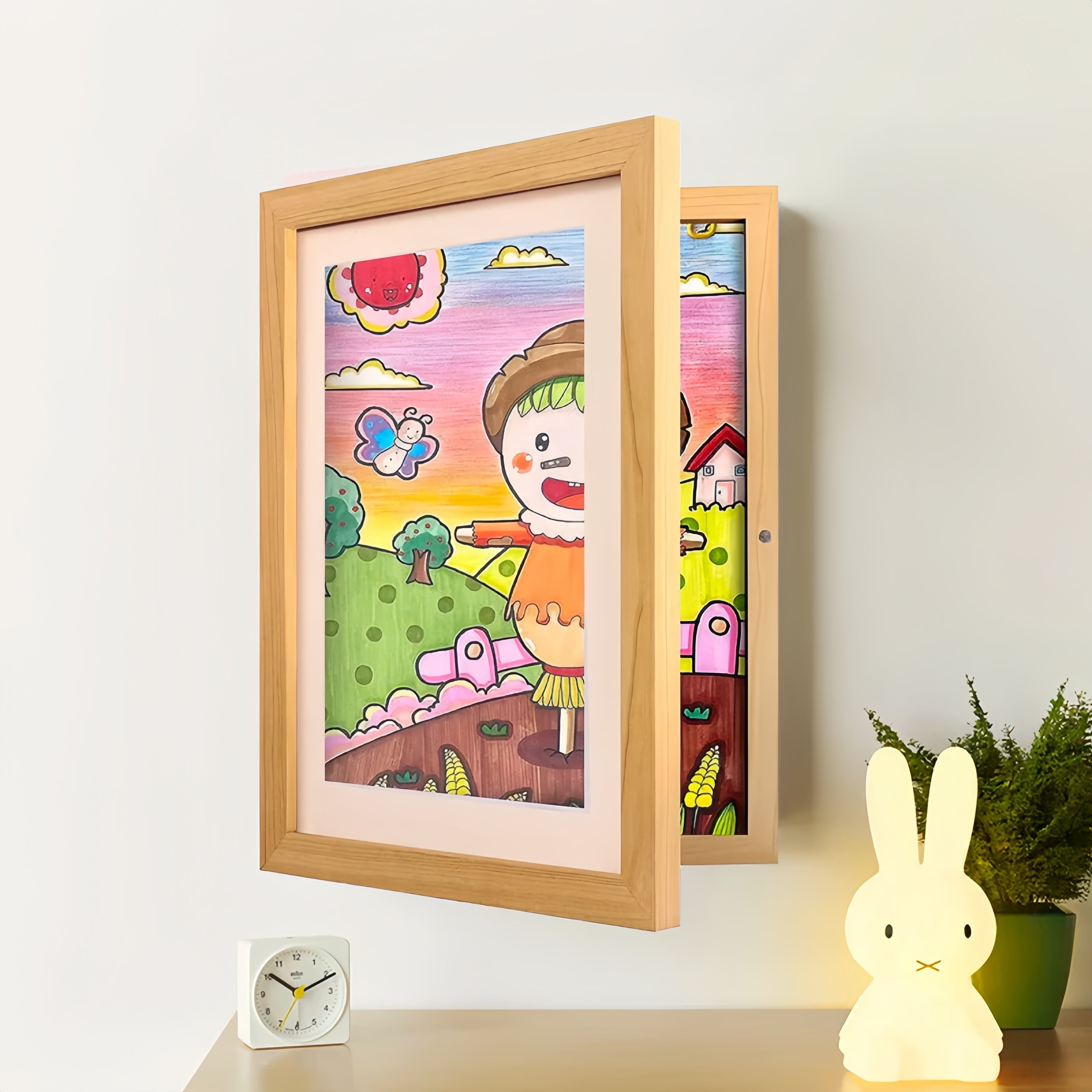 KeepsakeFrame Masterpiece Showcase Kids Artwork Frame
