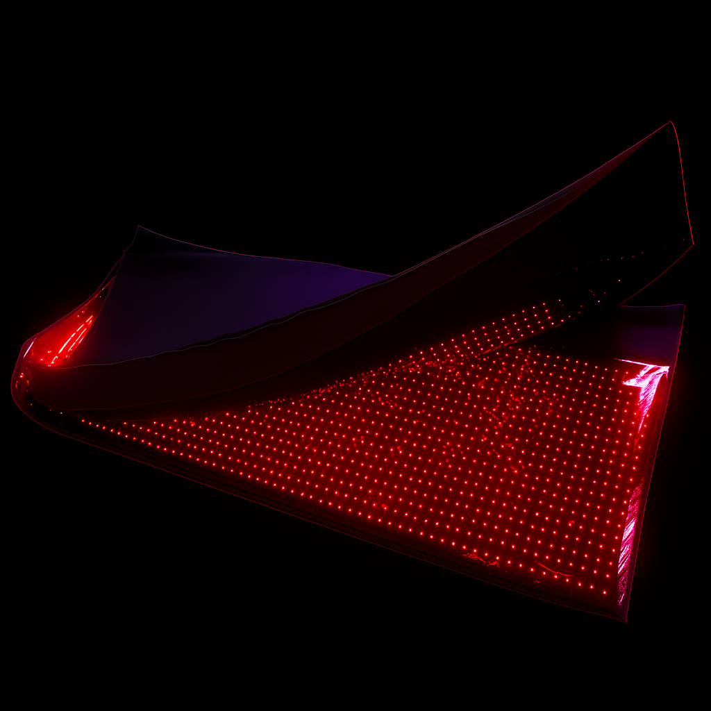 Tappetino per tutto il corpo con luce rossa dotato di 2320 LED a 660nm e 850nm
