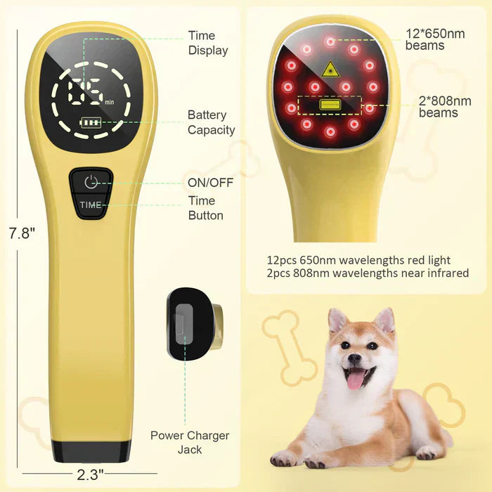 Handheld Portable Cold Laser Light For At-Home Pet Care