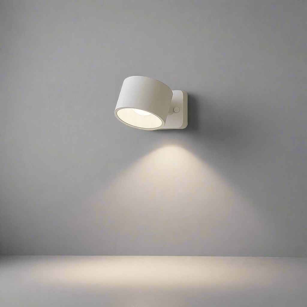 Bezprzewodowa lampa LED NovaGlow z obrotową głowicą o kącie 360 stopni dla elastycznych kątów oświetlenia