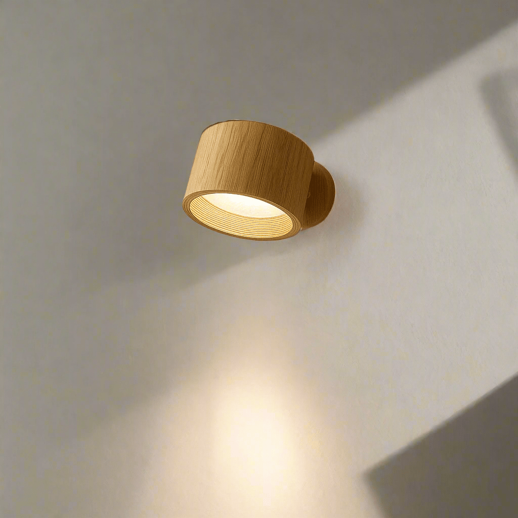 Bezprzewodowa lampa LED NovaGlow z obrotową głowicą o kącie 360 stopni dla elastycznych kątów oświetlenia