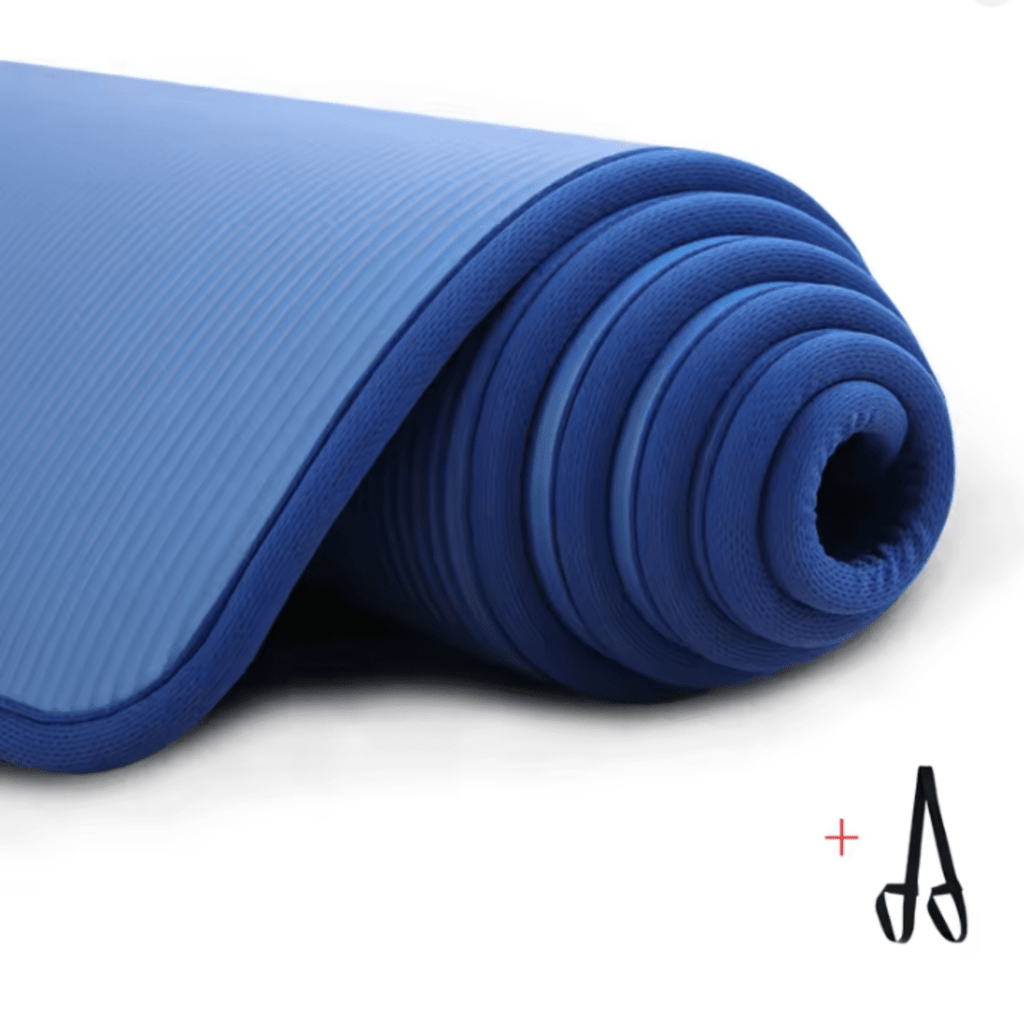CalmFlex Extra Thick Yoga Mat For Comfort And Stable Home Support