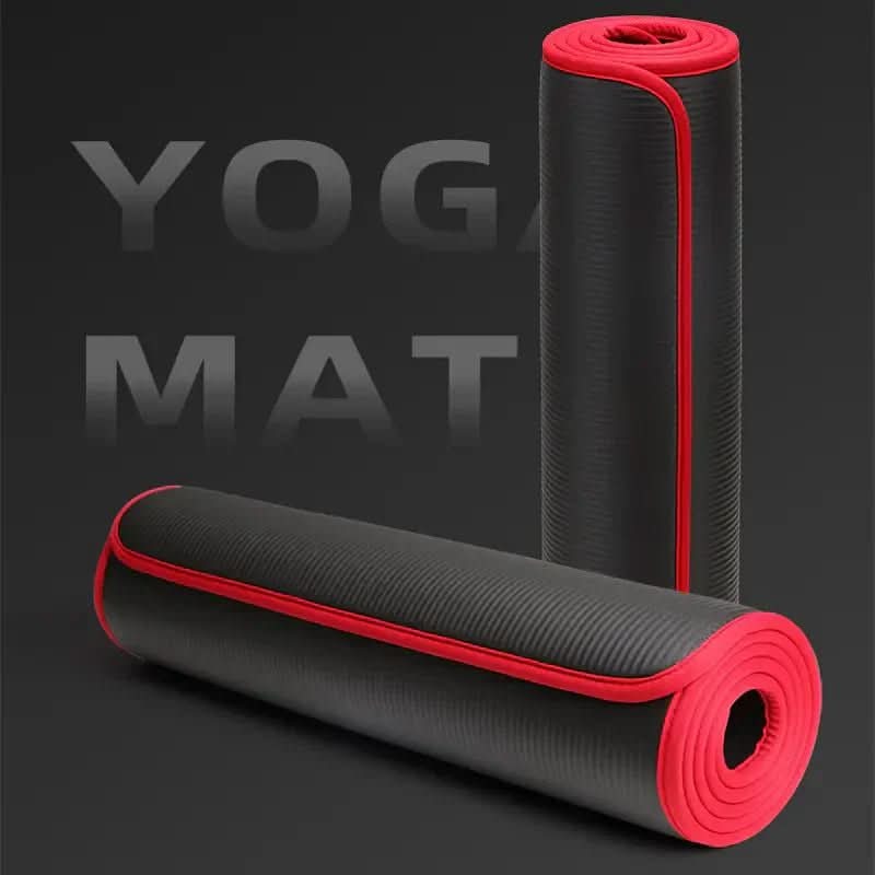 CalmFlex Extra Thick Yoga Mat For Comfort And Stable Home Support